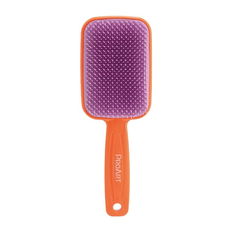 escova desembaraçante proart laranja e lavanda (mp)
