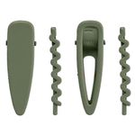 kit de presilhas proart 4 peças verde (mp)