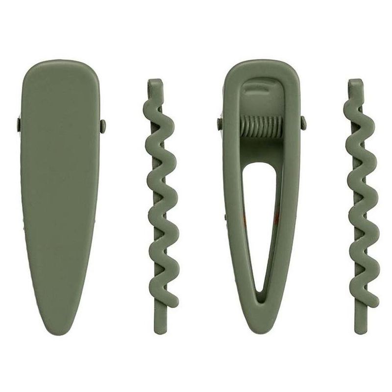 kit de presilhas proart 4 peças verde (mp)