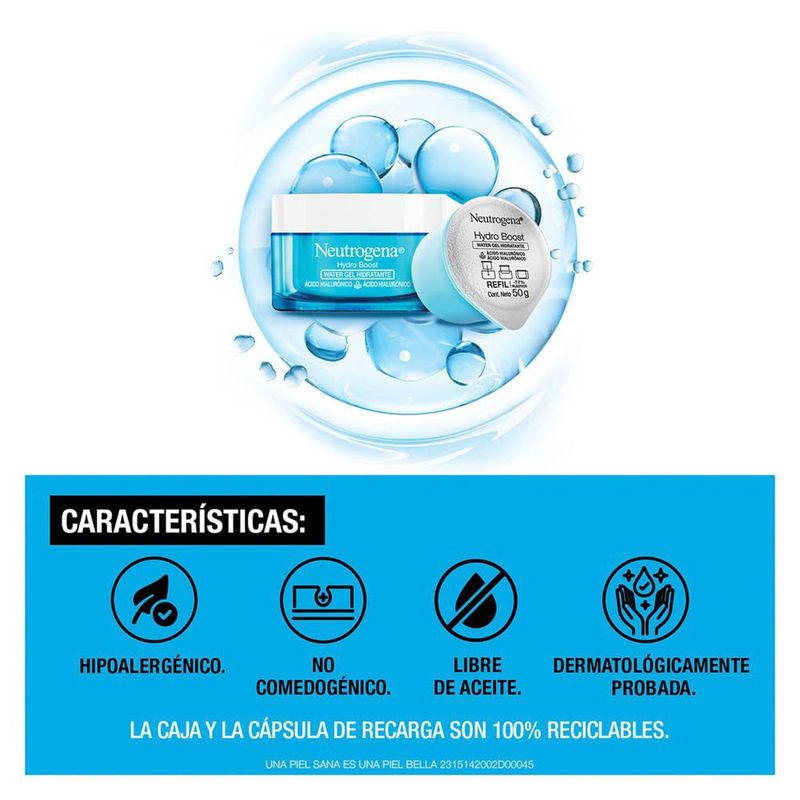 refil neutrogena hydro boost water gel 50g