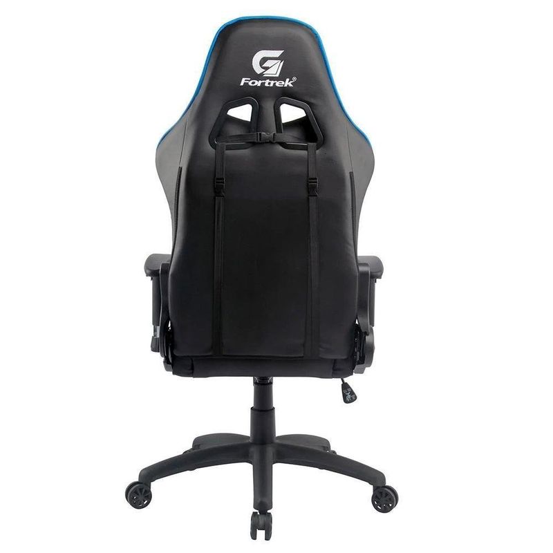 cadeira gamer fortrek black hawk preto e azul 70512 (mp)