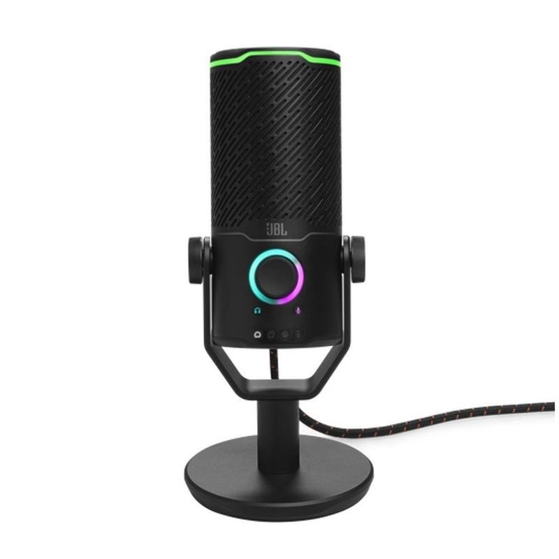 microfone jbl quantum stream studio rgb usb (mp)
