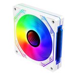 kit hayom 3 cooler fan para gabinete 120mm led argb + controle remoto fc1309 branco (mp)