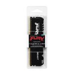 memória ram kingston para desktop 32gb ddr4 3200mhz fury beast rgb kf432c16bba/32 (mp)