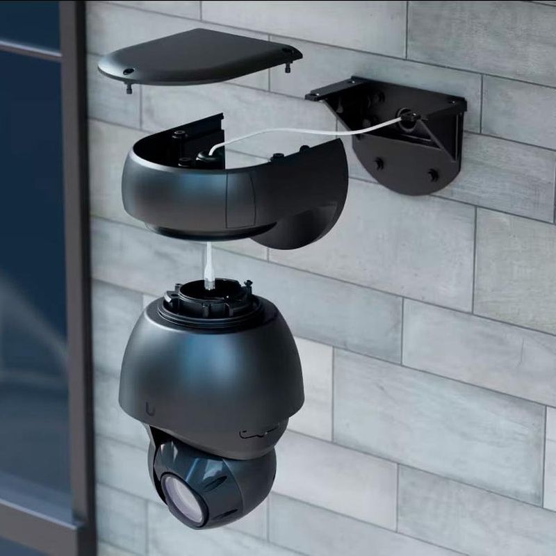 câmera de segurança ubiquiti ip 8mp g4 ptz industrial (mp)