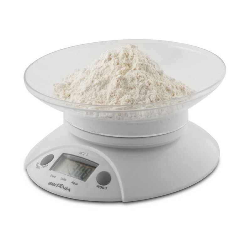 balança de cozinha britânia bcz branco