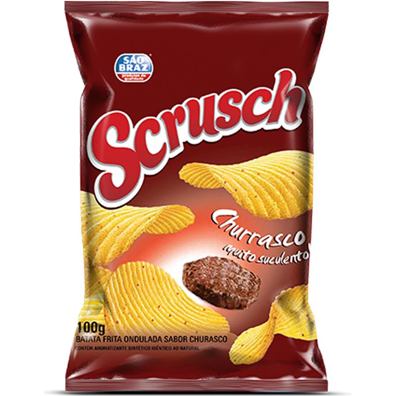 batata scrusch são braz churrasco 100g