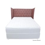 cabeceira de cama casal aga captoner canadá 138x130cm salmão (mp)