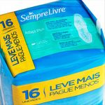 sempre livre absorvente fit leve 16 pague 14