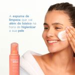 espuma de limpeza facial com ácido salicílico foaming cleanser océane 4you 100ml