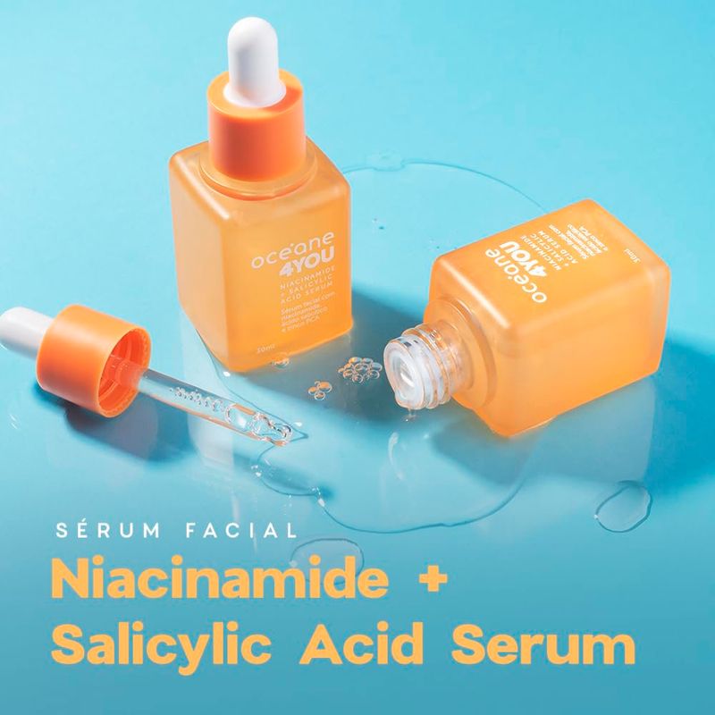 Sérum Facial Niacinamida Ácido Salicílico Zinco 30ml