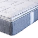 colchão casal semi ortopedico aga imperial d23 138x188x30cm (mp)