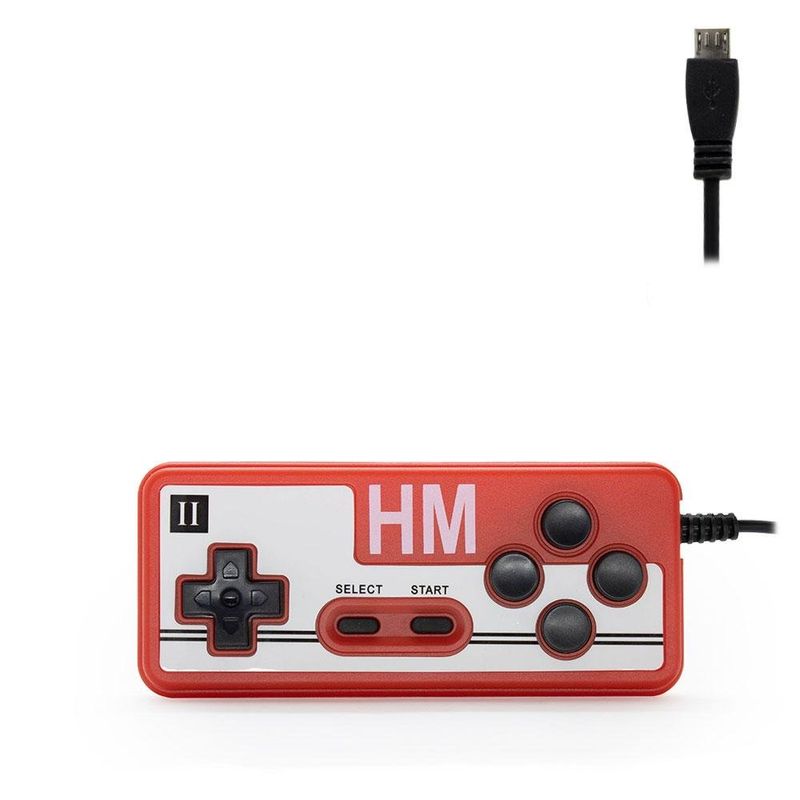 mini game portátil h'maston 2 jogadores yxj02 vermelho (mp)