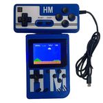 mini game portátil h'maston 2 jogadores yxj02 azul (mp)