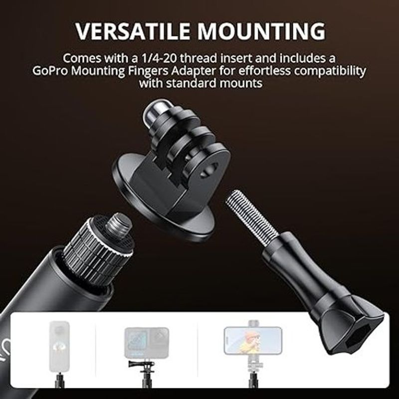 bastão de selfie invisível atumtek a-bi