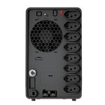 nobreak sms 1.5kva pro entrada bivolt saida 115v conexão para bateria externa 29401 (mp)