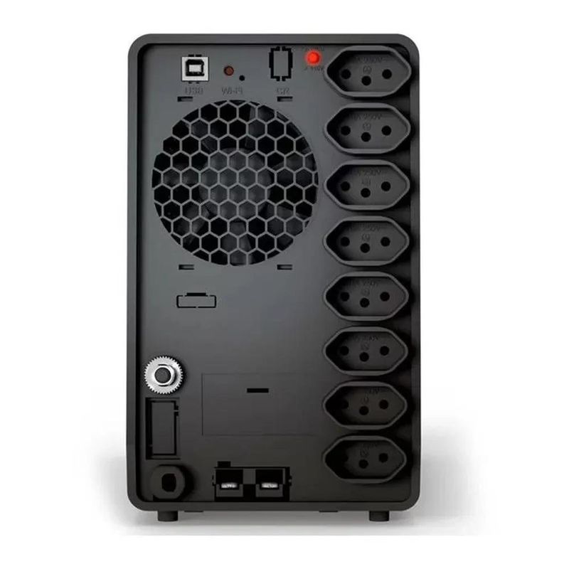 nobreak sms 2000va gamer entrada bivolt e saida:115v wi-fi display lcd rgb e conexão para bateria externa 29601 (mp)