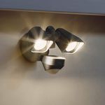 lampada de segurança com sensor de movimento ring floodlight preto a-bi