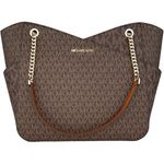 bolsa de ombro michael kors jet set logo a-bi