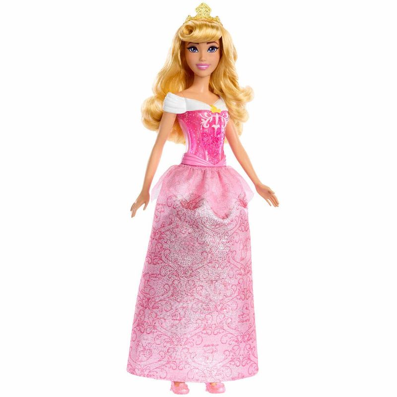 boneca aurora mattel articulada com acessórios hlw09