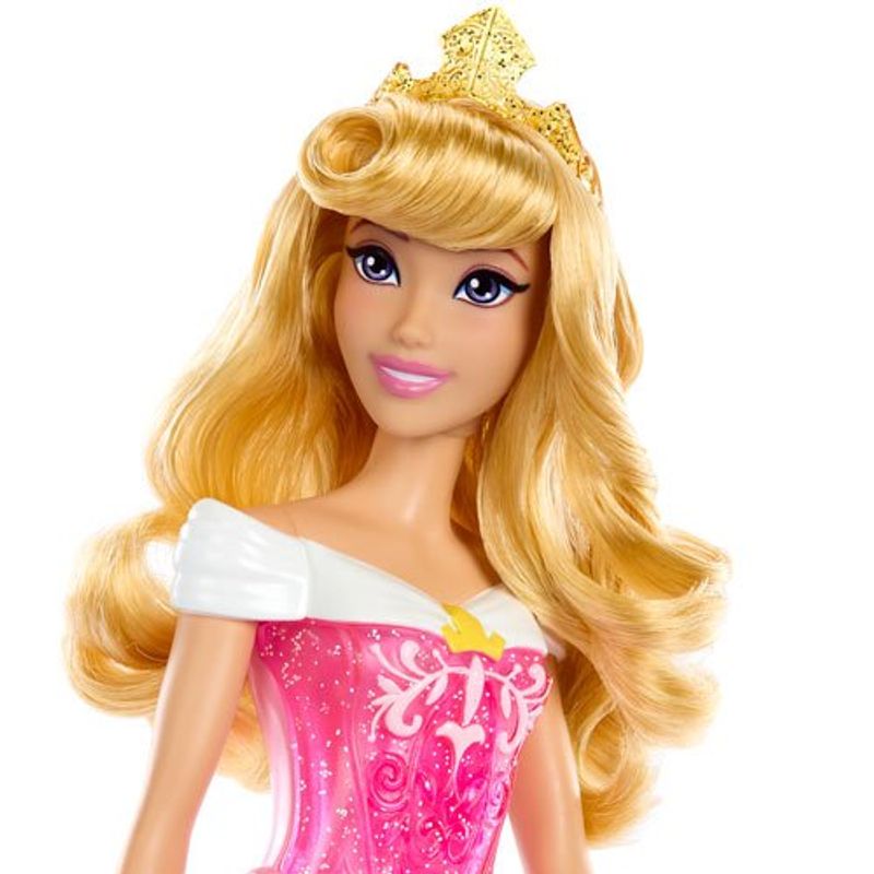 boneca aurora mattel articulada com acessórios hlw09