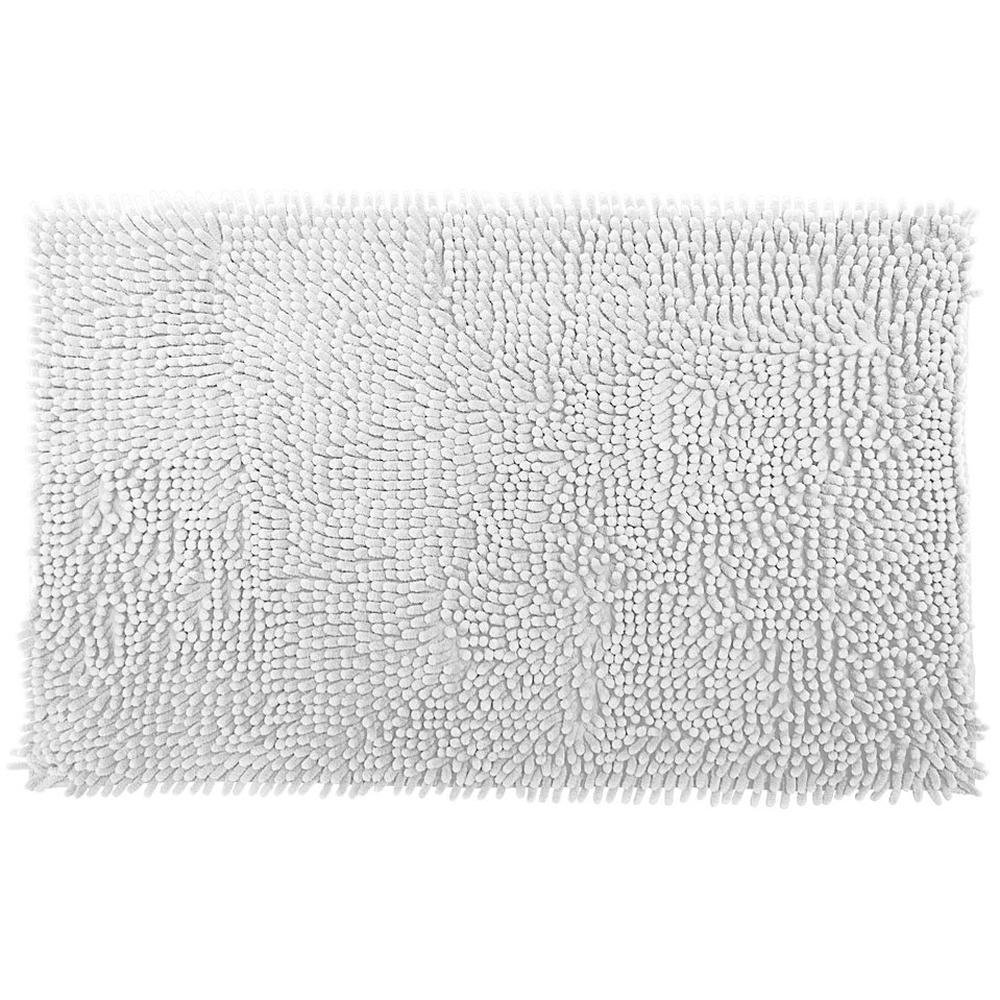 Tapete Bolinha 50x70cm Branco Rozac