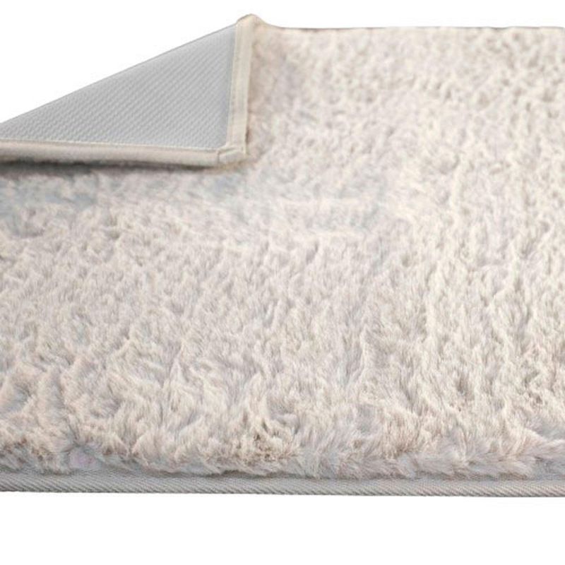 tapete rozac chinchila 50x70cm branco (mp)