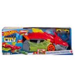 pista hot wheels mattel city reboque de dragão gtk42