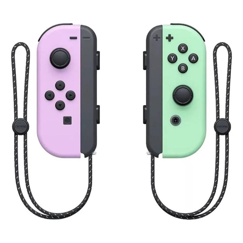 controle nintendo switch joy-con roxo e verde (mp)