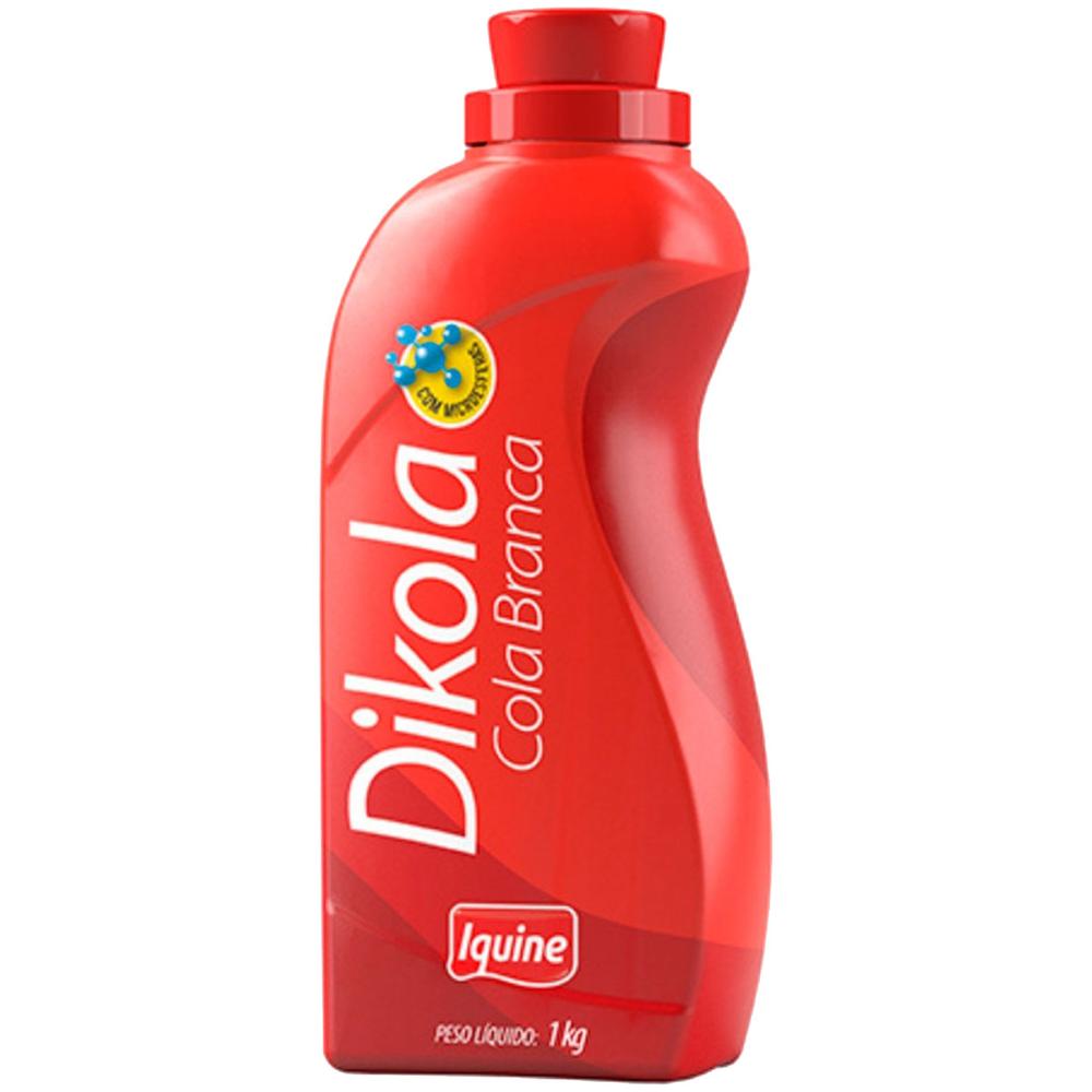 Cola Branca Para Madeira Dikola 1kg Iquine.