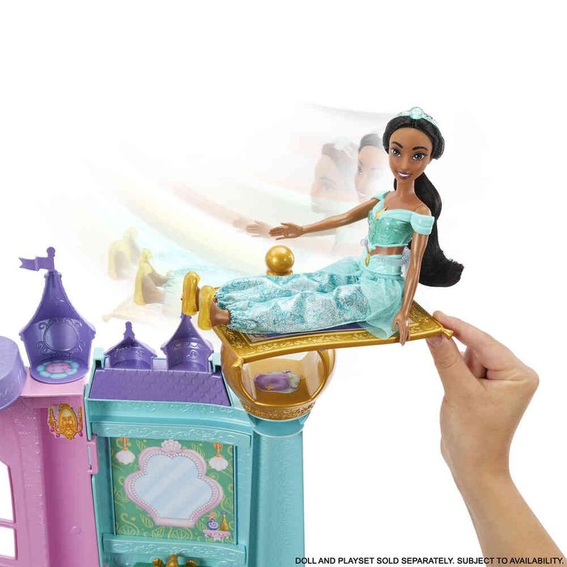 casa de boneca mattel castelo real dos sonhos hlw29