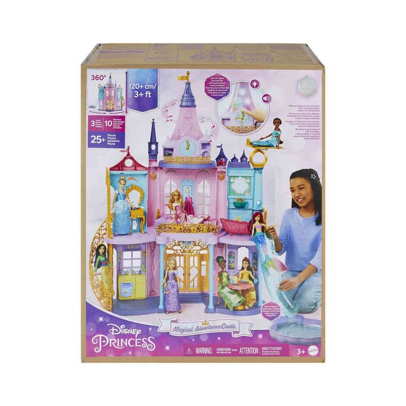 casa de boneca mattel castelo real dos sonhos hlw29