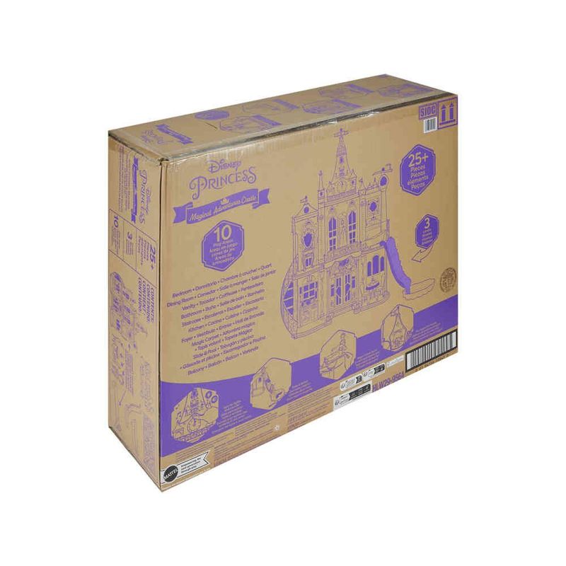 casa de boneca mattel castelo real dos sonhos hlw29