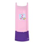escorregador infantil belfix unicórnio rosa e roxo 558634