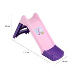 escorregador infantil belfix unicórnio rosa e roxo 558634