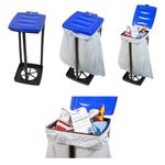 suporte portátil para saco de lixo wakeman a-bi