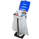 suporte portátil para saco de lixo wakeman a-bi