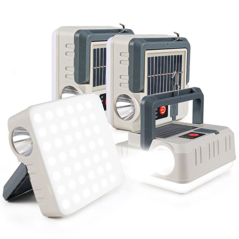 conjunto 4 lanterna portáteis lalibubb a-bi