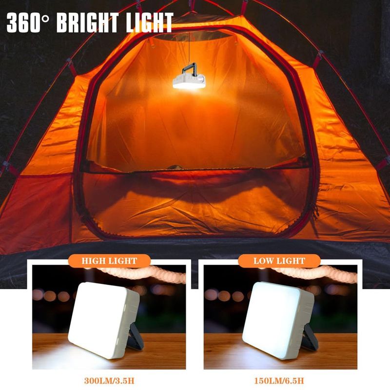 conjunto 4 lanterna portáteis lalibubb a-bi
