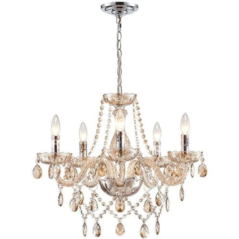 Lustre de Cristal Saint Mossi Champanhe