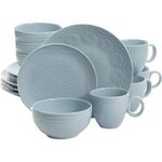conjunto de jantar 16 peças porcelana aqua gibson a-bi