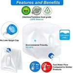 galão de água dobrável risepro 10l a-bi