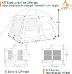 barraca ktt extra grande para 12 pessoas verde a-bi