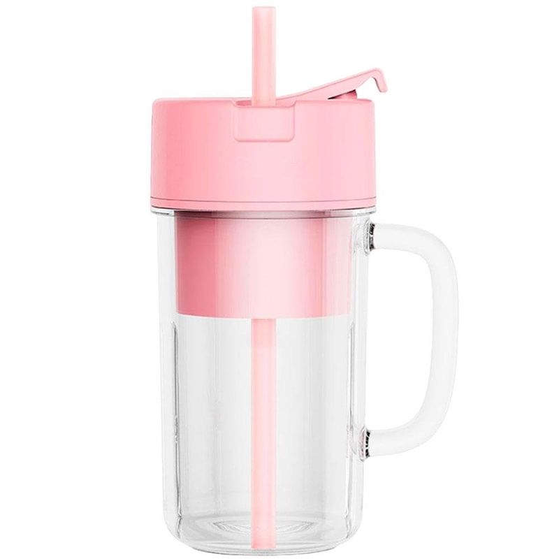 copo liquidificador casita recarregável rosa (mp)