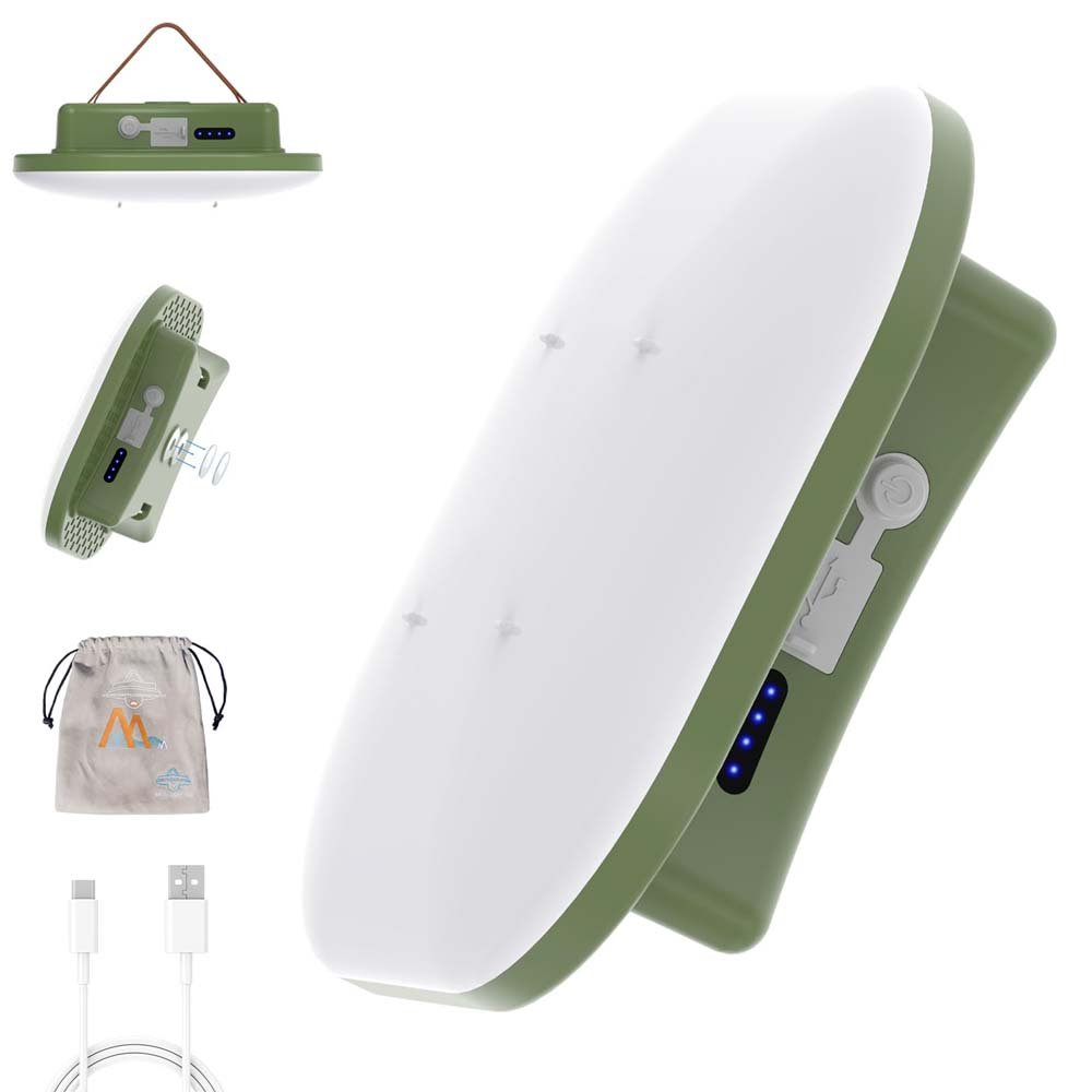 f-m　ライトグリーン　xsサイズ Lanterna Portátil Recarregável 4000LM Base Magnética IP65
