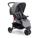 carrinho de bebê voyage delta 3 rodas cinza mescla (mp)