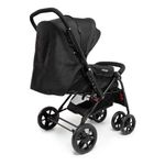 carrinho de bebê voyage passeio tipo berço choice preto (mp)