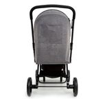 carrinho de bebê voyage passeio tipo berço choice cinza melange (mp)