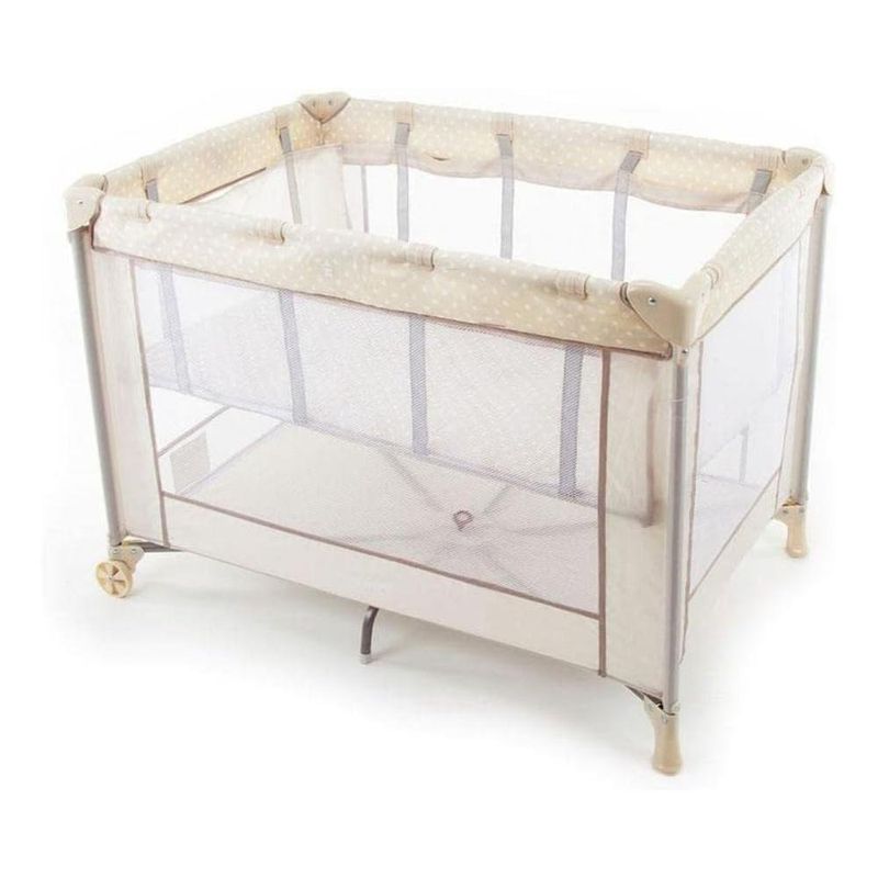 berço voyage portátil bege poá 0-15kg (mp)