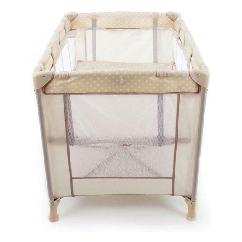 berço voyage portátil bege poá 0-15kg (mp)